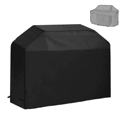 F Fellie Cover Grill Abdeckhauben 183 x 66 x 122cm Grillabdeckung Gasgrill Abdeckung Wasserdichtes 600D Oxford BBQ Cover Schutzhülle Haube Barbecue Cover Grill Abdeckplane für Brinkmann, Char Broil
