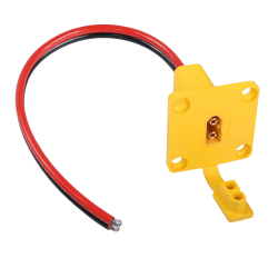 RIIEYOCA XT60 Adapter mit Panel Kabel XT60 Ladekabel XT60 Stecker auf Blankdraht Stromkabel für Solarpanel E-Bike Fatshark Skyzone FPV Monitor Stromversorgung (30CM)