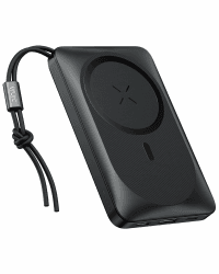 VRURC 10000mAh Power Bank, Kompatibel mit Magsafe Powerbank, Kabelloses Magnetische Tragbares Ladegerät, 22.5W USB-A und 20W USB C Ausgang Externe Akkupack für iPhone 15/14/13/12-Serie, Samsung Huawei