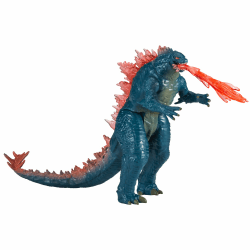 Godzilla x Kong: The New Empire, 6-Inch Godzilla Evolved Action Figure Toy, Iconic Collectable Movie Character Toy, Includes Heat Ray Power Feature, Toy Suitable for Ages 4 Years+