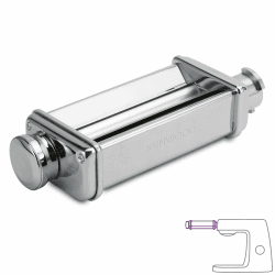 Kenwood KAX980ME Lasagne-Walze, Küchenmaschinen-Zubehör, silber