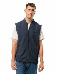 Jack Wolfskin Herren Light Curl Vest M Fleece-Weste