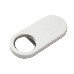 ARFUKA Magnet Flaschenöffner Tragbare Kronkorkenöffner Bieröffner Metall Magnetisch Kühlschrank Bierflaschenöffner Geburtstag Weihnachtsgeschenke für Frauen und Männer Weiß