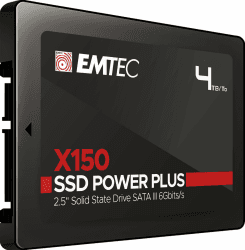 Emtec ECSSD4TX150 interne SSD 2,5 Zoll – interne SSD – SATA X150 Power Plus 3D NAND 4TB