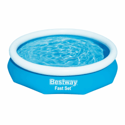Bestway Fast Set Aufstellpool ohne Pumpe Ø 305 x 76 cm, blau, rund
