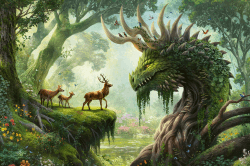 Ravensburger Puzzle 12000808 - Der Walddrache erwacht - 3000 Teile Puzzle für Erwachsene ab 14 Jahren