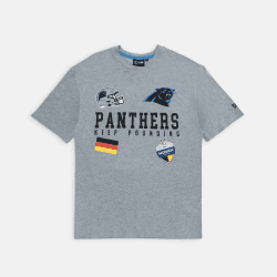 New Era Shirt - NFL Munich Carolina Panthers grau