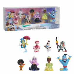 Disney 100 - Magische Moments, Sammelspielzeug mit Disney-Charakteren, inklusive 8 verschiedenen Figuren, 100% offizielles Lizenzprodukt, 12 zum Sammeln, 3 Jahre, Berühmt (DED16C00)