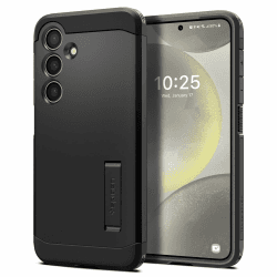 Spigen Tough Armor Hülle Kompatibel mit Samsung Galaxy S24 -Schwarz