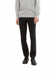 TOM TAILOR Herren Chino Hose aus Stretch Twill 30W / 32L 29999 - Black