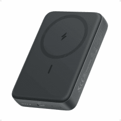 Anker Magnetische Powerbank, kompaktes 10.000mAh Ladegerät mit 30W Max. Schnellladen, kabellos und portabel, hautfreundlicher und robuster Akku, für iPhone 16/15/14 Serie, AirPods und mehr