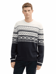 TOM TAILOR Herren Norweger Pullover