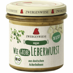 Zwergenwiese Wie grobe Leberwurst - Bio - 135g