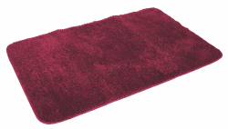 Kinzler J-10004/13 Bordeaux Badematte, Mikrofaser, 50x80 cm 50x80 cm Bordeaux