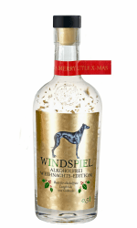 Windspiel Alkoholfrei Weihnachts-Edition mit echtem Blattgold - Von den Machern des beliebten Windspiel Gin - 0,5 Liter
