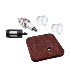 Cancanle Luftfilter Kraftstofffilter Zündkerze Vergaser-Zündkapsel für Stihl FS38 FS45 FS46 FS55 HS45 FC55 KM55 Freischneider Rasentrimmer
