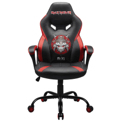 Iron Maiden - Gaming-stuhl - Bürostuhl - Schwarz - Größe S/M