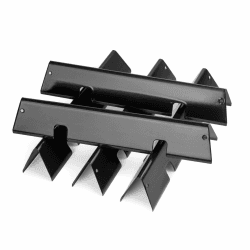 67046 Flavorizer Bars für Weber Spirit 300 & GS4 Spirit II 300 Series, Spirit E/S 310 320 330(mit vorderem Bedienknopf), 7636 Aktualisiert Grill-Ersatzteile Hitzeplatte, Aromaschienen für Weber 69797