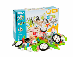 BRIO Builder 34593 Licht-Konstruktionsset, 120 TLG. - Das kreative Konstruktionsspielzeug aus Schweden mit mehrfarbigen Licht-Bausteinen für noch mehr Spielspaß - Für Kinder ab 3 Jahren