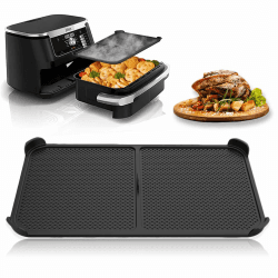 ROMANVIC Ninja Heißluftfritteuse Zubehör,Ninja Airfryer Spritzschutz Zubehör,Ninja Foodi Flexdrawer 10,4 l Heißluftfritteuse AF500eu,Effektiver Fettspritzschutz fur Af500EU