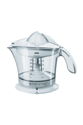 Braun Multiquick 3 MPZ9 Citrus Juicer Saftpresse (20 W, 1,4 Kg) weiß