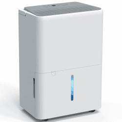 Newentor 12L Luftentfeuchter Elektrisch 35dB, 190W Stromsparender Raumentfeuchter, Für Räume ca. 120m³/25m², 10 J. Gar, Entfeuchter Wohnung, Mit 1M Ablaufschlauch, Abnehmbarem Filter, Timer