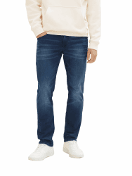 TOM TAILOR Denim Herren Aedan Straight Jeans 34W / 34L 10281 - Mid Stone Wash Denim