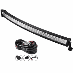 AUXTINGS 106 cm 42 Zoll 540W Dreireihige LED Lichtleiste Spot fahren Nebelscheinwerfer Flutlicht Spotlight 6000K Wasserdicht IP67 Arbeitslicht 12V 24V