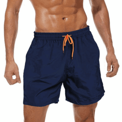 ZOXOZ Badehose Herren Atmungsaktiv Schnelltrocknend Boardshorts mit Verstellbarem Tunnelzug und Mesh-Futter