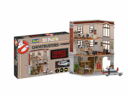 Revell Ghostbusters 3D-Puzzle | Offiziell Lizenzierte Feuerwache | 130 Teile für Fans & Sammler | Sammlerstück Fördert Kreativität | Einfache Anleitung | Ab 10 Jahren