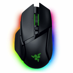 Razer Basilisk V3 Pro 35K - Vollständig anpassbare kabellose ergonomische Gaming-Maus mit Chroma RGB - 35K optischer Sensor (konfigurierbares Rad, 1K Hz Polling-Rate, 13 anpassbare Tasten) Schwarz