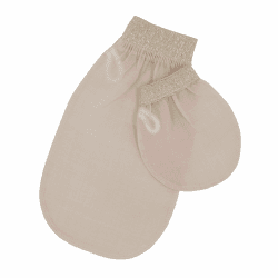 Feel Fine Türkisches Peelinghandschuh-Set – 100% Rohseiden Hammam Kese für Männer & Frauen | Handgefertigter Türkischer Peeling-Schrubber für Dusche, Bad & Sauna (Gold)