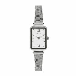 Carlheim Women's Watches Mila Petite Square 2620, White