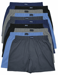 MioRalini Herren Lockere Weiche Boxershort Klassisch 10er Set