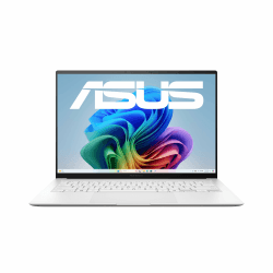ASUS Zenbook S 14 OLED | 14" WQXGA+ OLED Display | 32 GB RAM | 1 TB SSD | Intel Core Ultra 7 258V - AI Prozessor | Intel Arc | Windows 11 | QWERTZ Tastatur | Scandinavian White