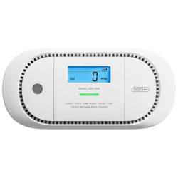 X-Sense Funkvernetzter CO Melder mit austauschbarer Batterie, Kohlenmonoxid Melder, LCD-Display und Spitzenwertspeicher, gemäß der Norm EN 50291, XC01-WR, 1 Stück