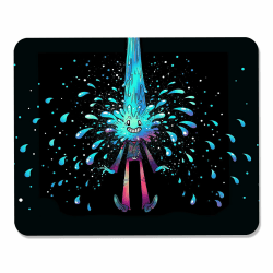 GLANDOTU Gaming Mauspad - Mousepad 260 x 210 × 3 MM - Mousepad mit Motiv Rutschfestem Gummiboden, Mousepad mit Einer speziellen Oberfläche verbessert Geschwindigkeit und Präzision, Kleines Monster