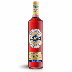MARTINI Vibrante alkoholfreier Aperitif, 75cl / 750ml, angereichert mit hochwertigen Botanicals
