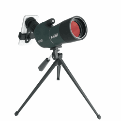 Svbony SV28Plus Spektive mit Stativ, 15–45x50mm mit Telefonadapter, BAK4 A5 Weinrote FMC, IP65 Wasserdicht, Beschlagfrei, Langstrecken-Spektiv für Zielschießen, Vogelbeobachtung
