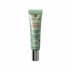 Erborian CC Red Correct - Creme gegen Rötungen mit Centella Asiatica - Koreanische Gesichtspflege mit beruhigender Wirkung für einen natürlich gleichmäßigen Teint LSF 25 - Alle Hauttypen