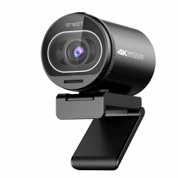 EMEET Webcam 4K S600, 1080P Webcam für PC mit Mikrofon, PDAF Autofokus, Lichtkorrektur, 73° Sichtfeld, Datenschutzabdeckung, Plug&Play, Webcam mit mikrofon für Zoom, Mac, Laptop, Skype, Konferenz