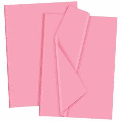 Bouiexye Rosa Seidenpapier für Geschenktüten 120 Blatt Seidenpapier Bulk 51x37cm Weihnachten Seidenpapier zum Verpacken Verpackungspapier für Füller Blumen Geburtsta Hochzeit Dekor