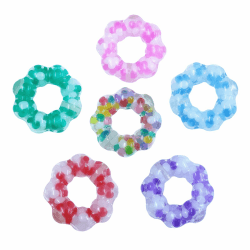 6 Stück Tragbares Stress Relief Squishy Spielzeug, Armband Weiche sensorische Fidget Spielzeug, Party Favor Spielzeug,Klassenzimmer Prämien, Goody Bag Stuffers