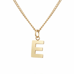GD GOOD.designs Kette mit Buchstaben Gold 18 Karat - Wasserfest I hautverträgliche Halskette für Damen mit A-Z Anhänger I Initial Buchstabenkette