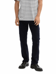 TOM TAILOR Herren Marvin Straight Hose aus Cord 33W / 30L 10668 - Sky Captain Blue