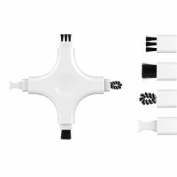 Nalezuns Reinigungsbürste für Tastatur, Keyboard Cleaning Brush Kit, Multifunction Earphones Cleaner,für Airpods Earbuds Smartphone Reinigung