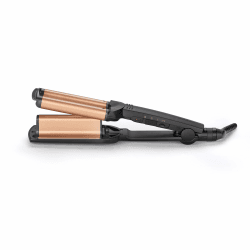 BaByliss Deep Waves Welleneisen für definierte und große Mermaid Waves, Beach Waves und Festivalfrisuren, 3 Temperaturstufen von 160°C bis 200°C, Ionisierende Wirkung, Keramikbeschichtung, W2447E