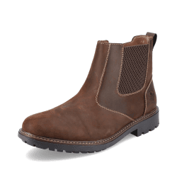 Rieker Herren F4662 Chelsea-Stiefel, braun, 40 EU