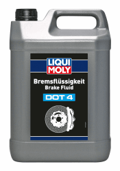 LIQUI MOLY Bremsflüssigkeit DOT 4 | 5 L | Bremsflüssigkeit | Art.-Nr.: 21158, farblos