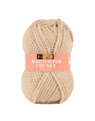 Sirdar Hayfield Bonus Super Chunky, Haferflocken (964), 100 g Acryl Garn